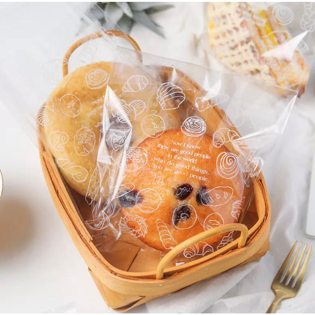 Plastik Roti Premium Motif Lucu Unik Premium Tebal Ada Perekat