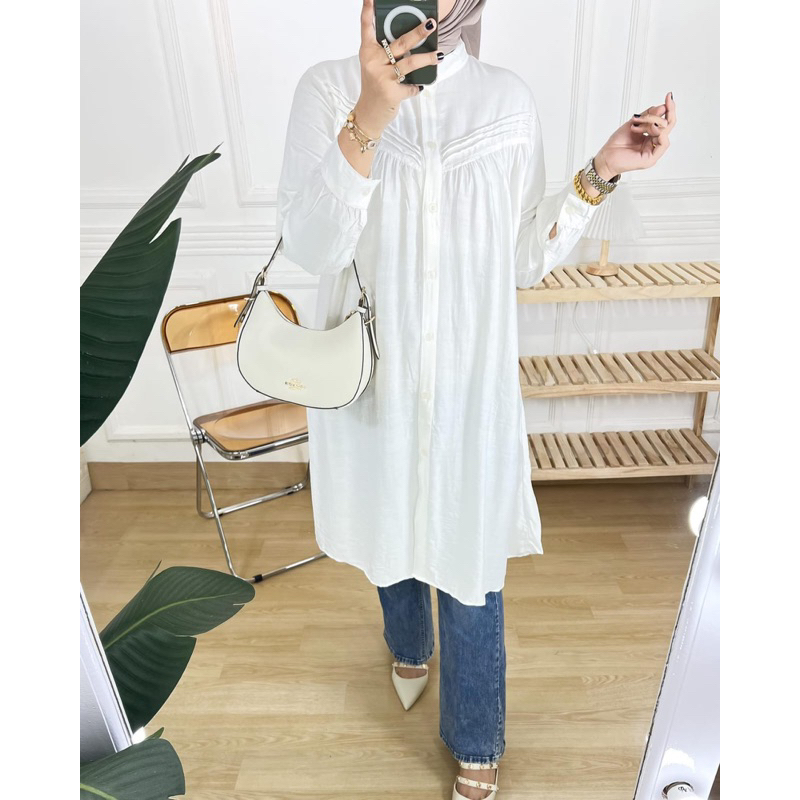 COD TUNIC ALIYA POLO LINEN