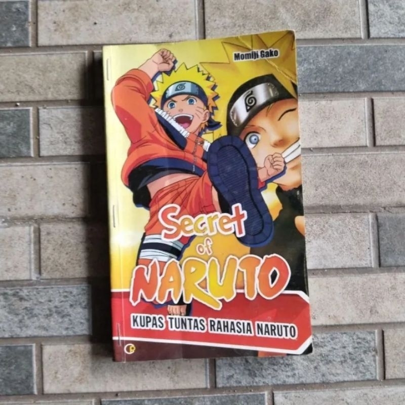 Buku Cerita Anak Secret of NARUTO Original Bekas