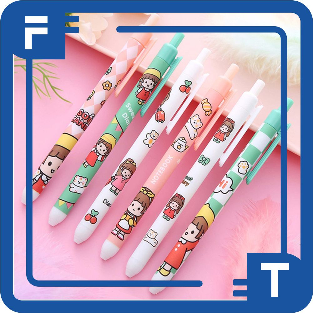 

✦FT✦ Pulpen Gel Motif Cartoon Pulpen Pelajar Dan Kantor Pena Lucu Motif Boneka Lucu S072