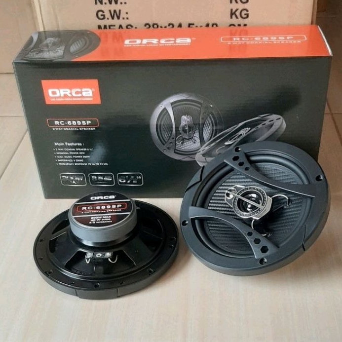 Speaker Mobil 6.5 inch Speker Mobil Speaker ORCA Coaxial Mobil Universal Toyota Daihatsu Nissan Honda Suzuki