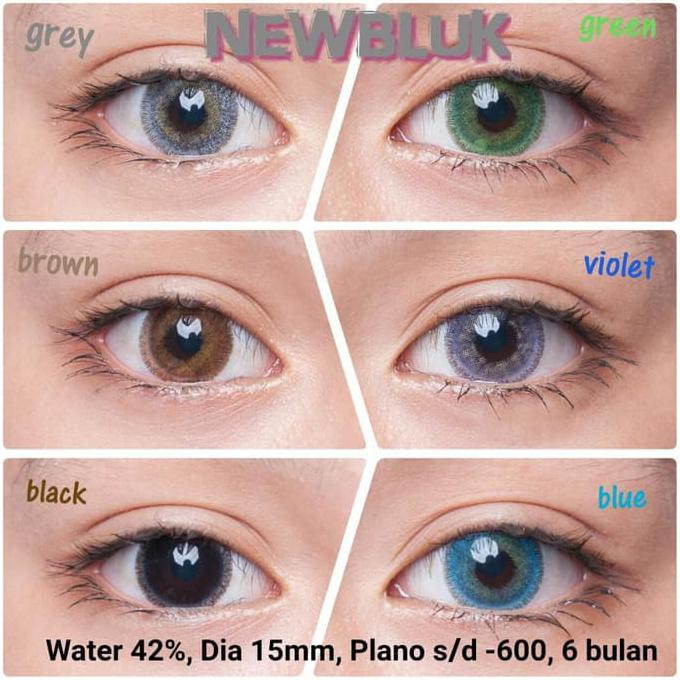 Softlens Newbluk diameter 15mm by CTK