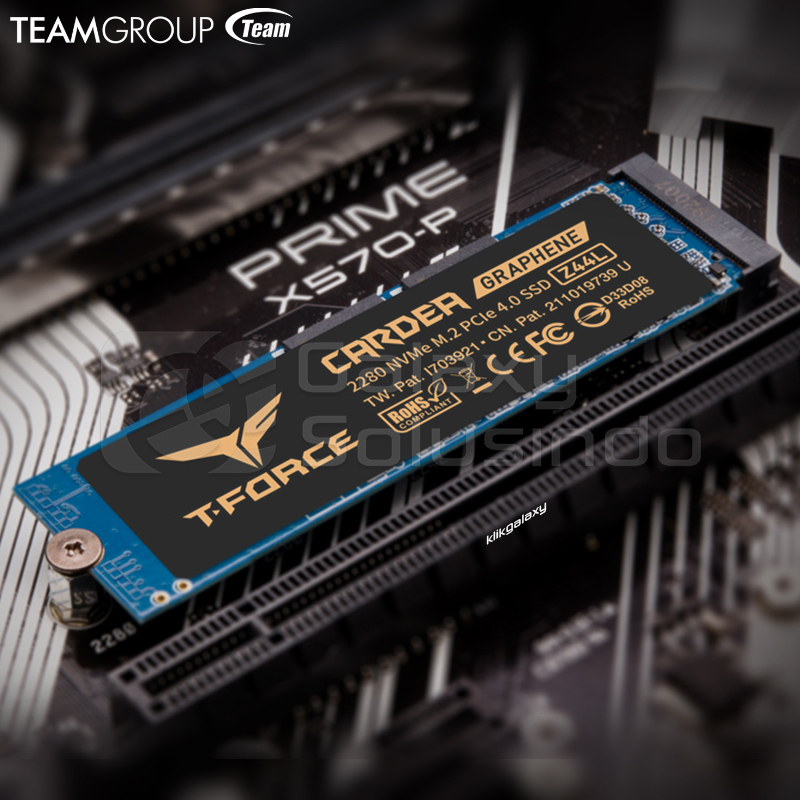 TEAM CARDEA Z44L M.2 PCIe 4.0 NVMe 500GB SSD