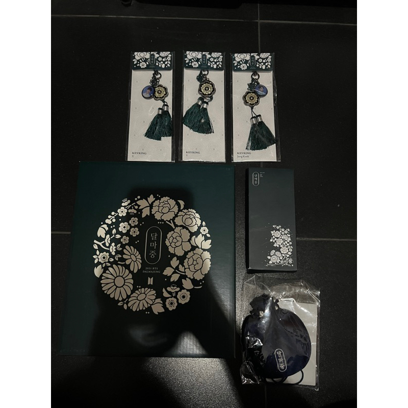 [Ready Stock] BTS Dalmajung Merch DMJ - Bracelet , Binder , Keyring V Jungkook , Flip Photo