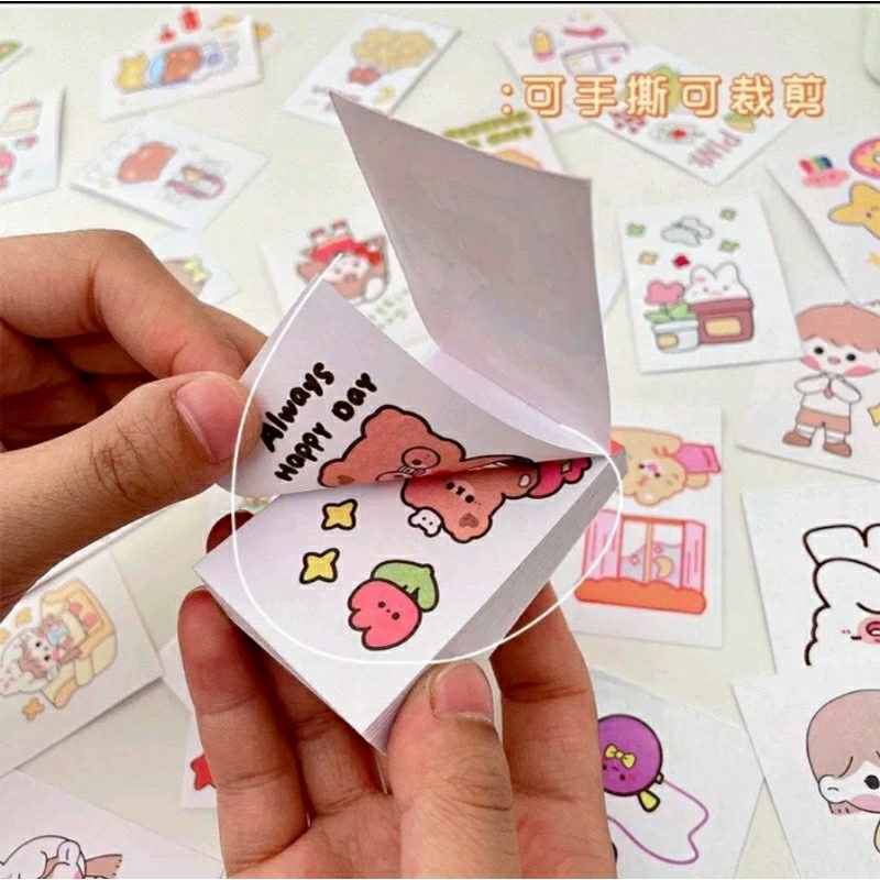 

sticker Buku MINI 50Lembar