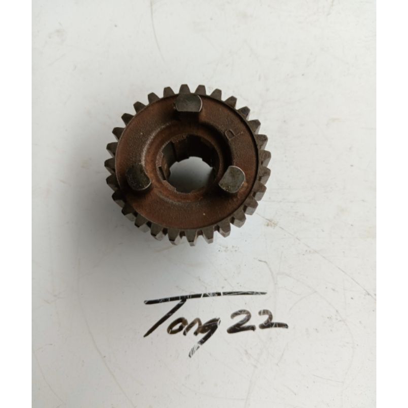 gigi rasio bahan racing 28 T Honda Supra grand prima original