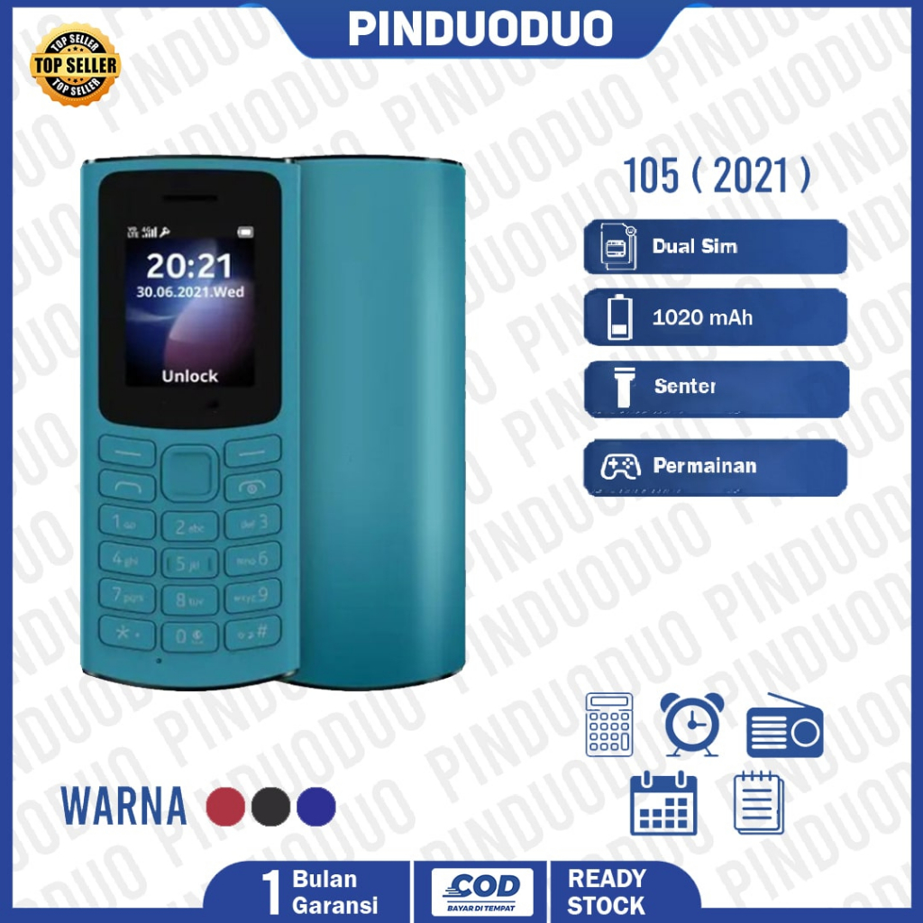 NOKIA 105 2021 TERBARU