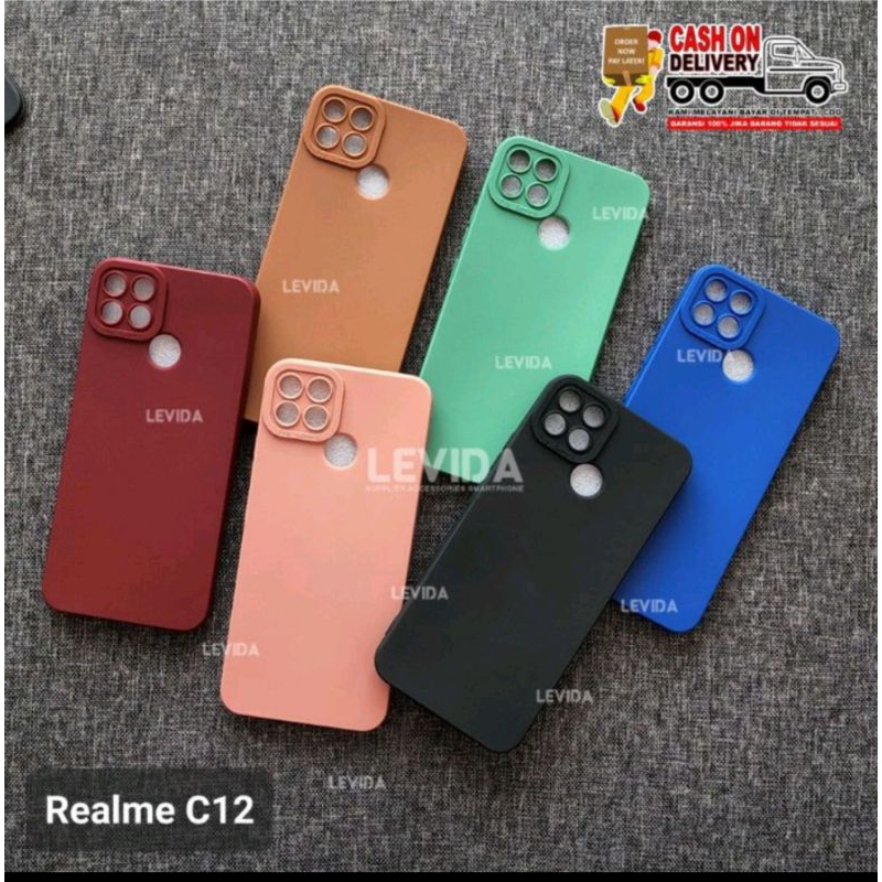 CASE REALME NARZO 20 SOFTCASE SLIKON CASING PRO CAMERA MACARON