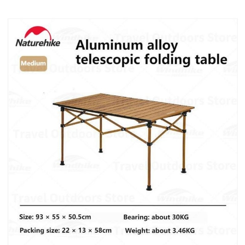 MEJA LIPAT ALUMINIUM ALLOY EGG ROLL NATUREHIKE CNH22JU038 []
