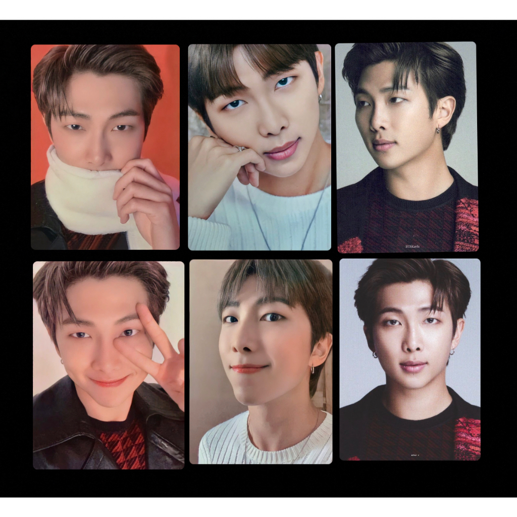 Photocard pc dicon kim namjoon rm bts 2020 syal peace