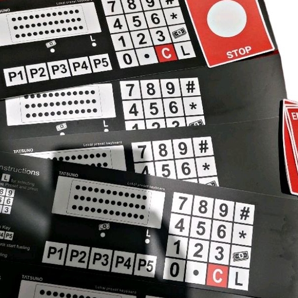 

stiker keypad to pompa dispenser tatsuno