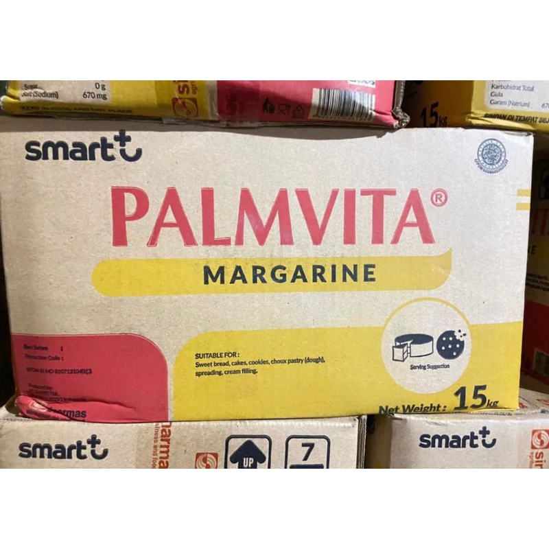 

margarin palmvita 15 kg / margarine palmvita 15 kg / mentega palmvita 15 kg