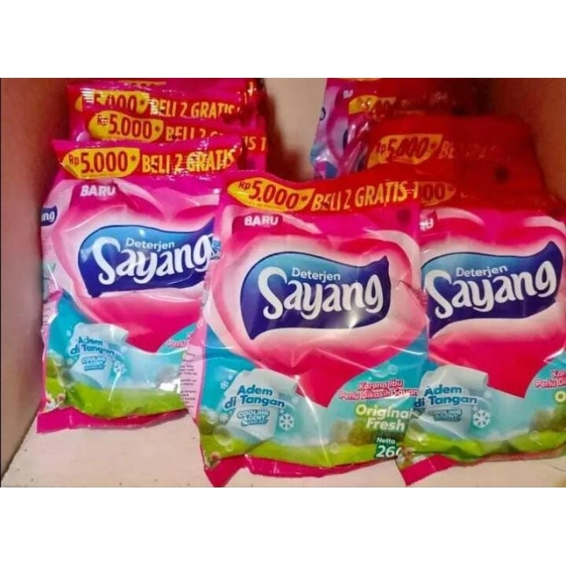 detergent sayang bubuk 260 g