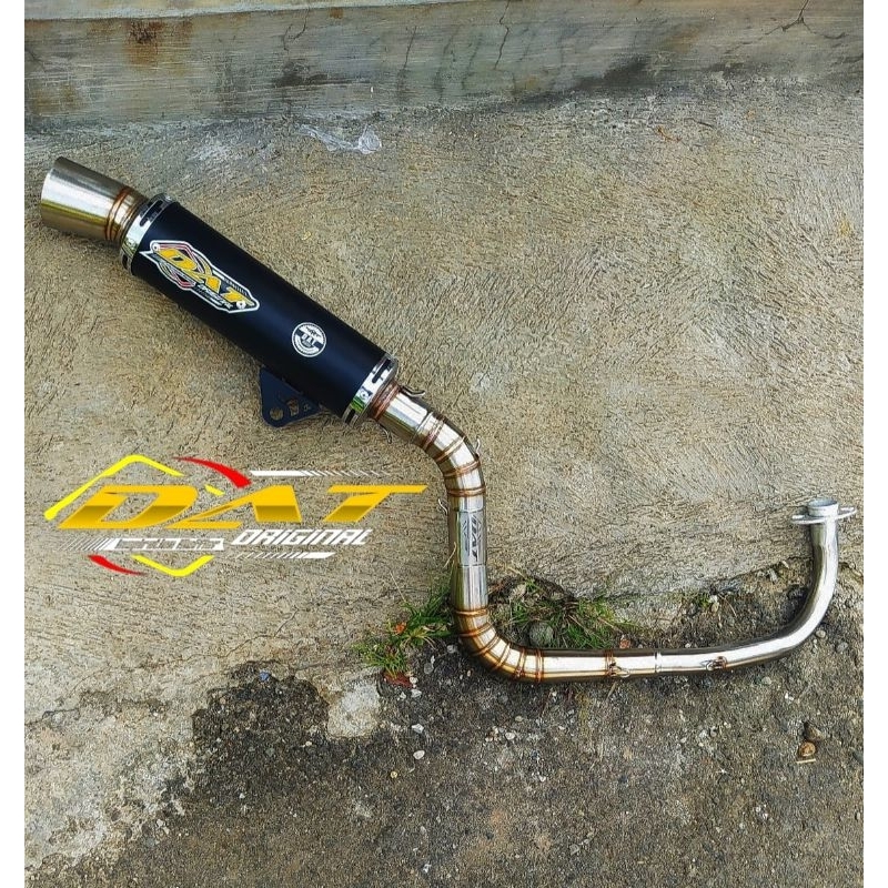 Knalpot vario,nmax,aerox original DAT ( FREE BRAKET L )