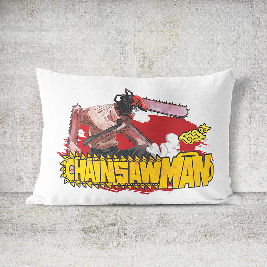 Sarung Bantal Cover Bantal Anime Chainsaw Man Makima