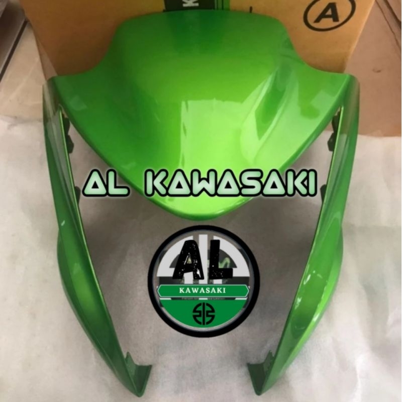 batok lampu reflektor headlamp depan er6 er6n hijau original