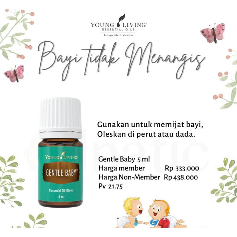 Essential oil Young living Gentle baby 5ml