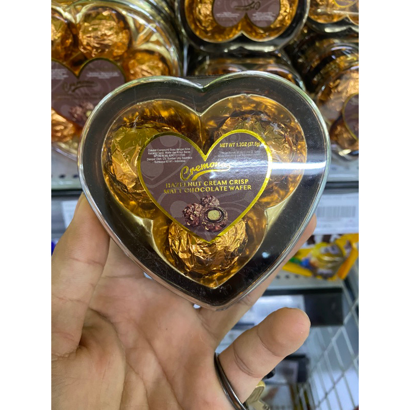 

Coklat love cremona Hazelnat cream isi 3