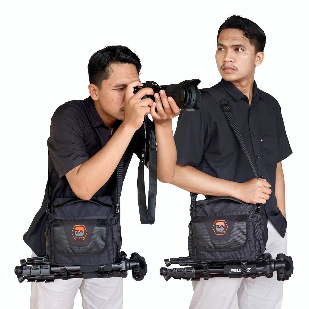 Prolens tas kamera DSLR analog mirrorless tas kamera selempang by zarventure