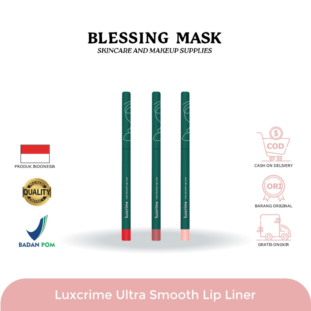 Luxcrime Ultra Smooth Lip Liner | LIPSTICK
