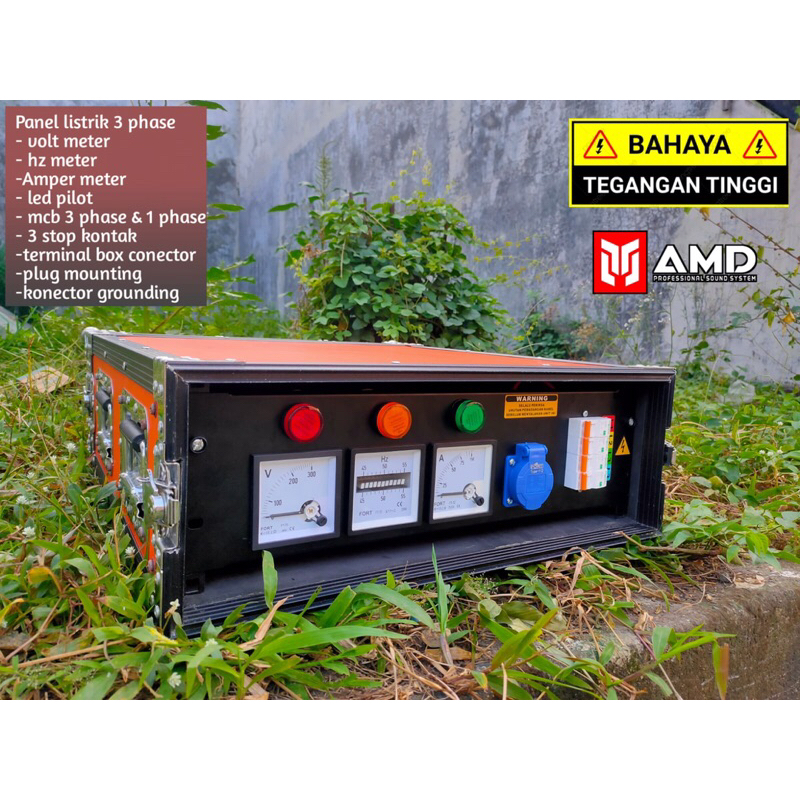 Panel listrik 1-3 phase sound system