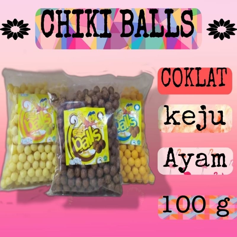 

CHIKI BALL COKLAT, KEJU, AYAM 100g