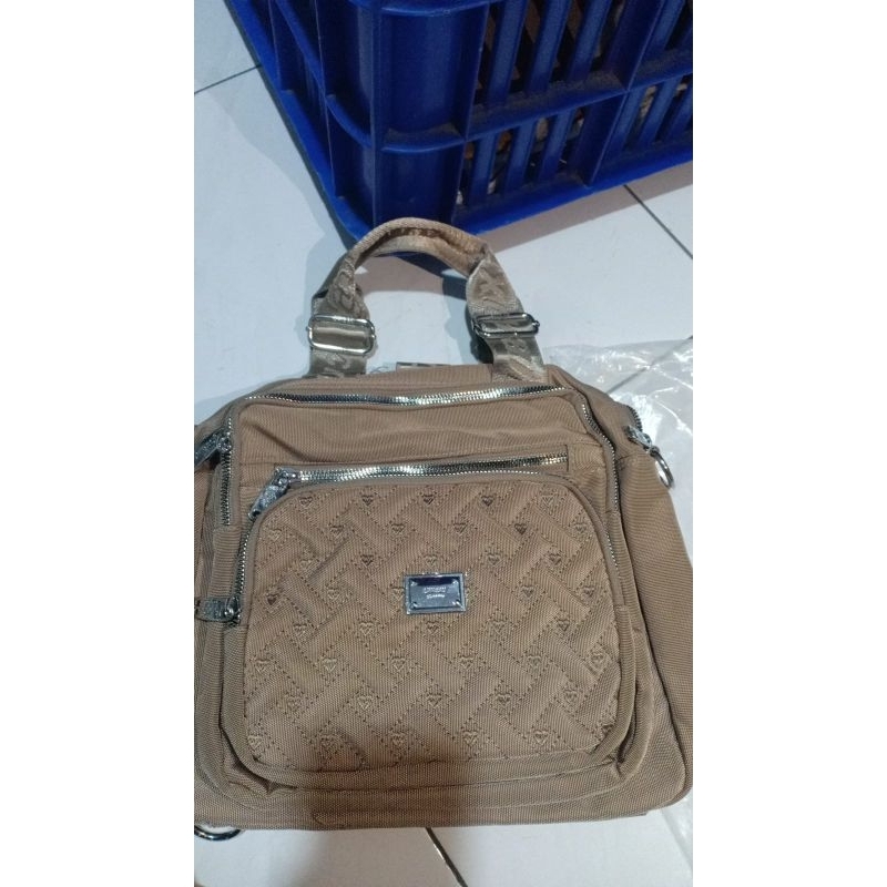 Tas 3 fungsi Canvas ORI Chibao 1850-22-30