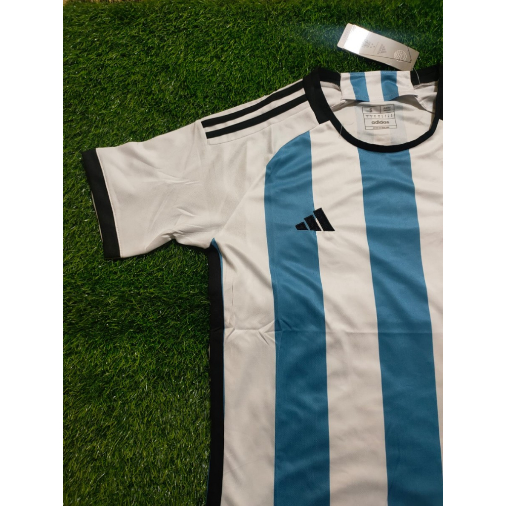 JERSEY ARGENTINA 3 STAR 2023 HOME FULL PATCH TERBARU KUALITAS JAMINAN TERBAIK