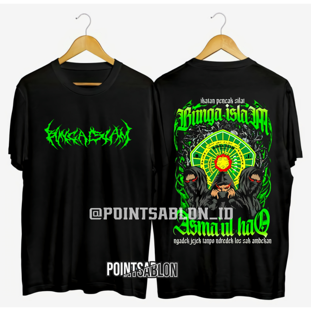 Kaos Bunga Islam Distro kaos pencak silat bunga islam terbaru kualitas premium.