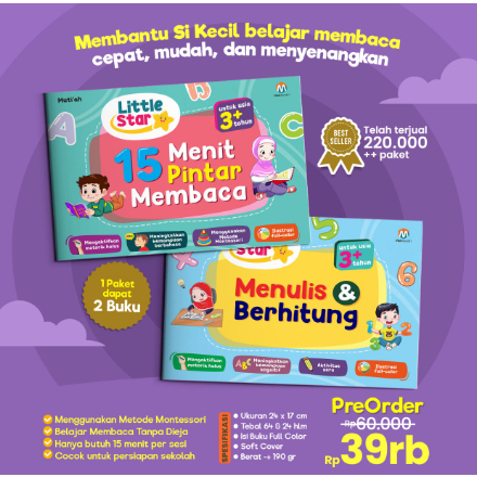 LITTLE STAR 15 MENIT PINTAR MEMBACA. ZIYAD Tahap 10