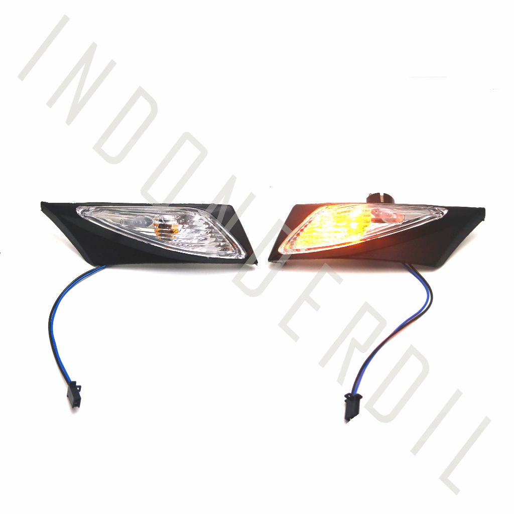 Lampu Sein Depan Assy IND Onderdil WIN Vario 110 2006-2014 Lama Old CW Sen Ritting Riting Retting Reting Sign