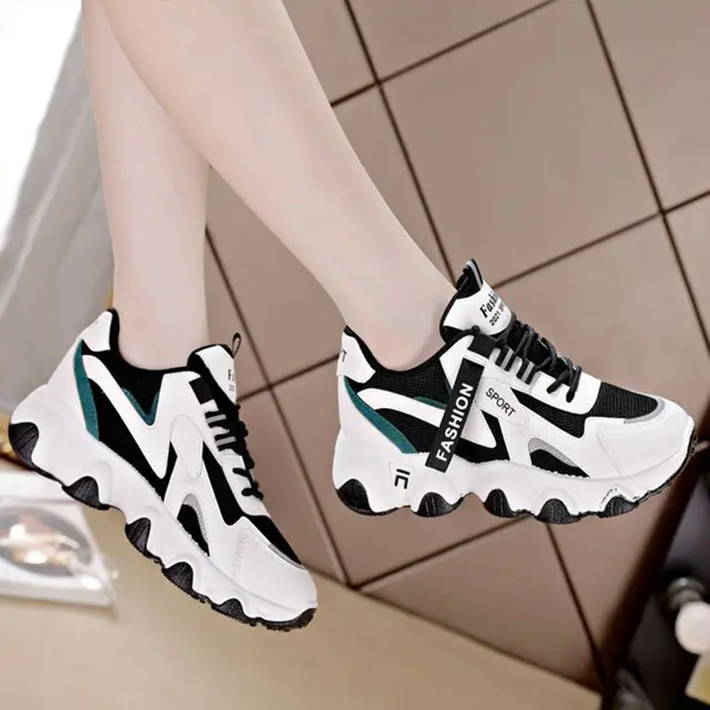 Sepatu Sneakers Wanita High Mode Stylish - T-A2