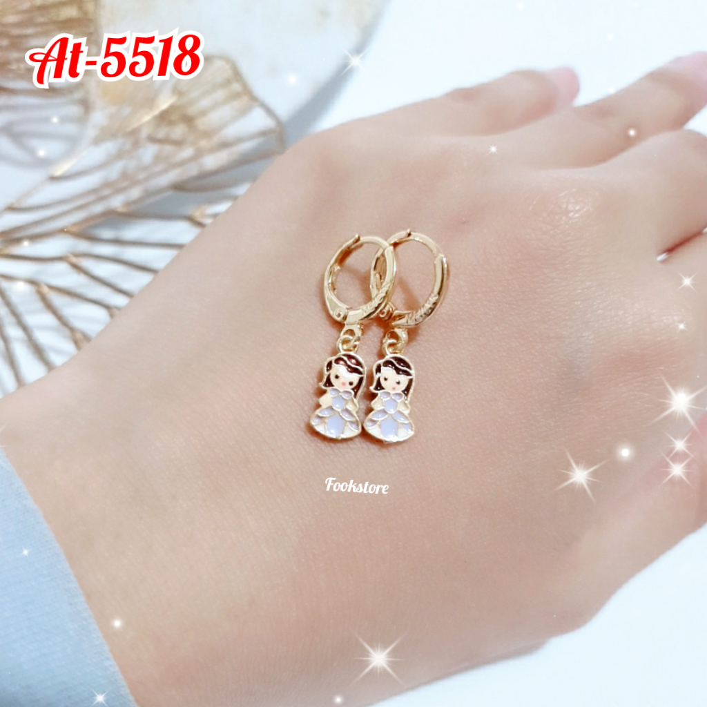 ANTING ANAK CLIP JURAI MOTIF KARTUN/AT-5517/AT-5518/AT-5537