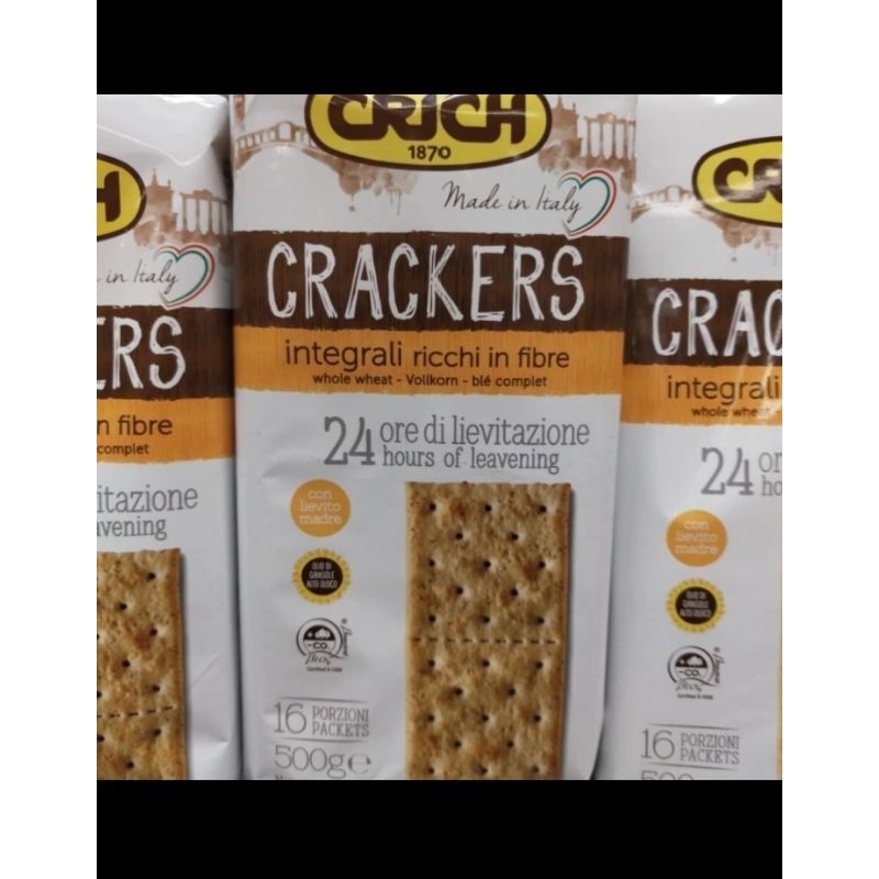 

crich cracker whole wheat Biscuit biskuit gandum 500gr