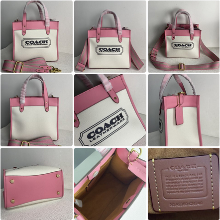 Coach CH740 Original Tote Bag Canvas Bag Shoulder Bag Crossbody Bag ttb 740