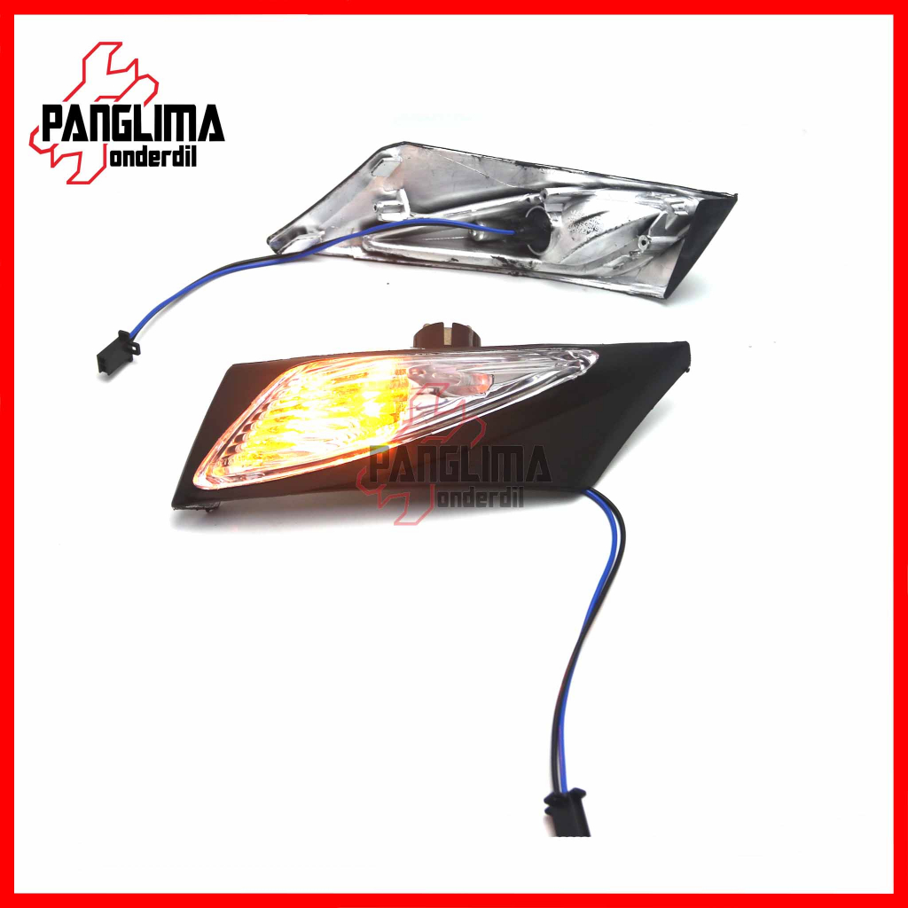 Lampu Sein Depan Assy Vario 110 2006-2014 Lama Old CW Sen Ritting Riting Retting Reting Sign IND Onderdil WIN