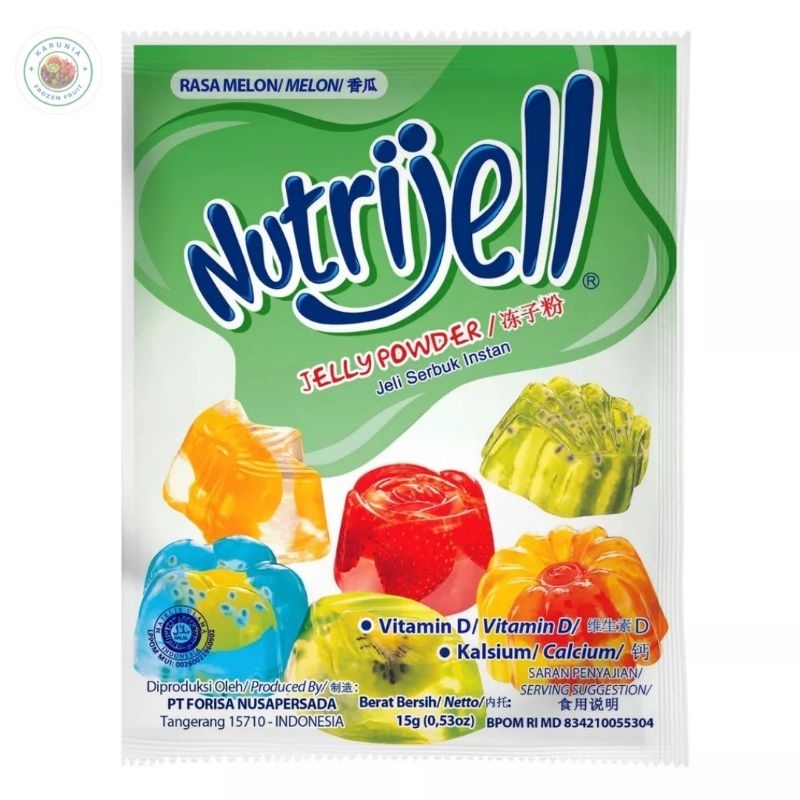 

NUTRIJELL FORISA / RASA JAMBU BIJI 15G