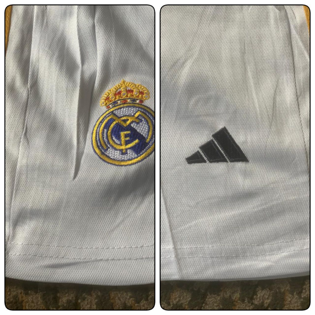 Celana bola madrid home 2023 - 2024 grade ori import