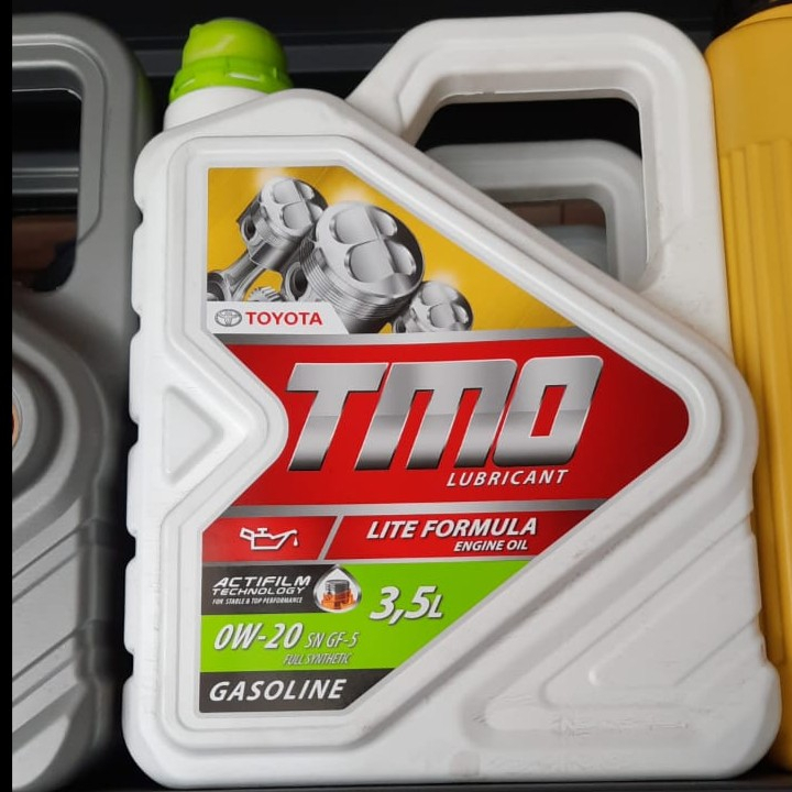 Oli Mesin Toyota TMO LITE FORMULA 0W-20 SN GF-5 LCGC 3.5 Liter