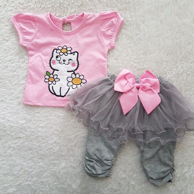 Baju Bayi Tutu pants set