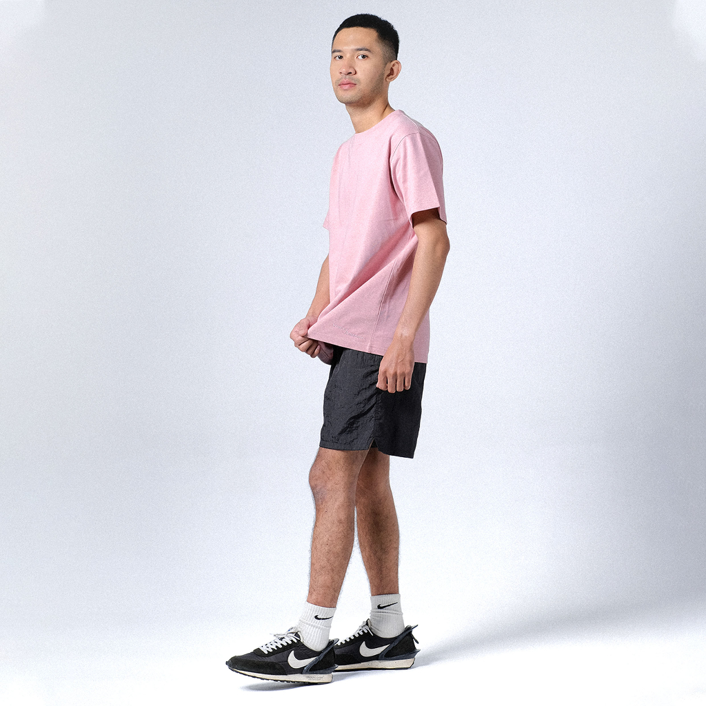 Orca Oversized Short Tees Dusty Pink