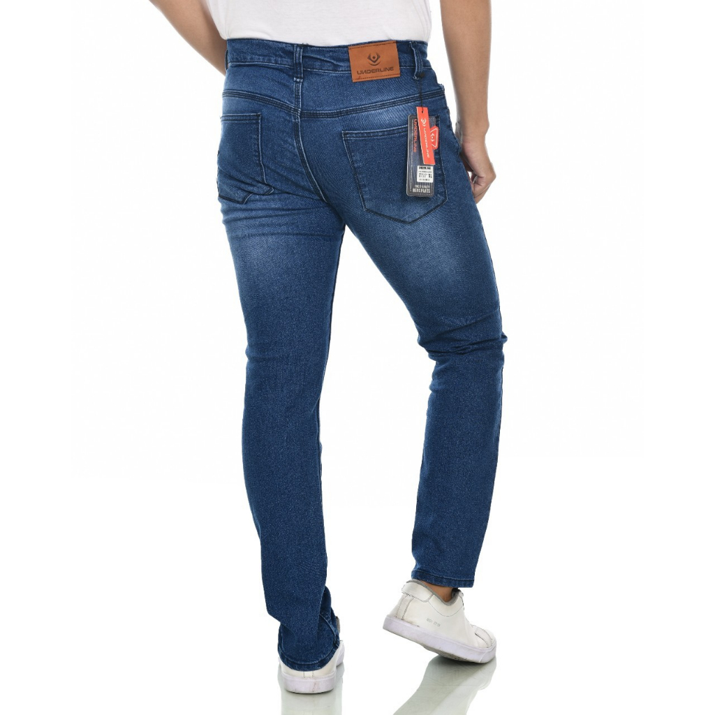 FEROCIOUS.CO Celana Jeans Ripped Scrub Sobek Bio Wash