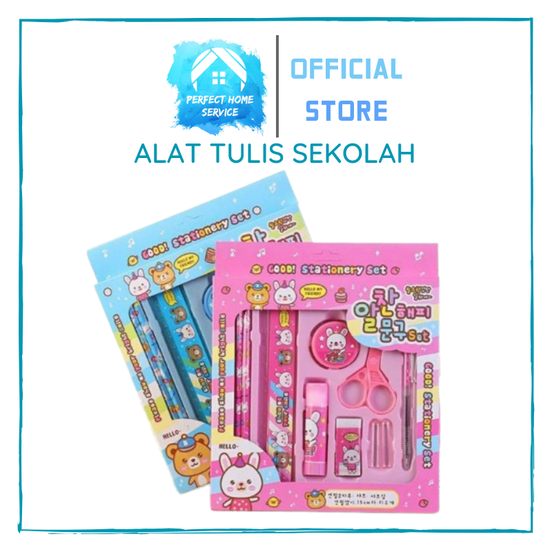 

SET PAKET ALAT TULIS SEKOLAH 10 IN 1 KARTUN KARAKTER ANAK [PERFECTHOME]