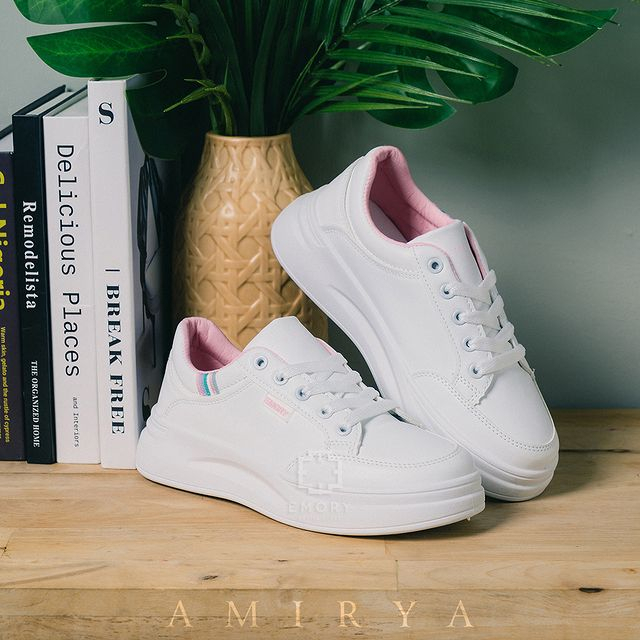 SEPATU SNEAKERS WANITA EMORYSTYLE   Amirya  HDLEMO 5906 MB