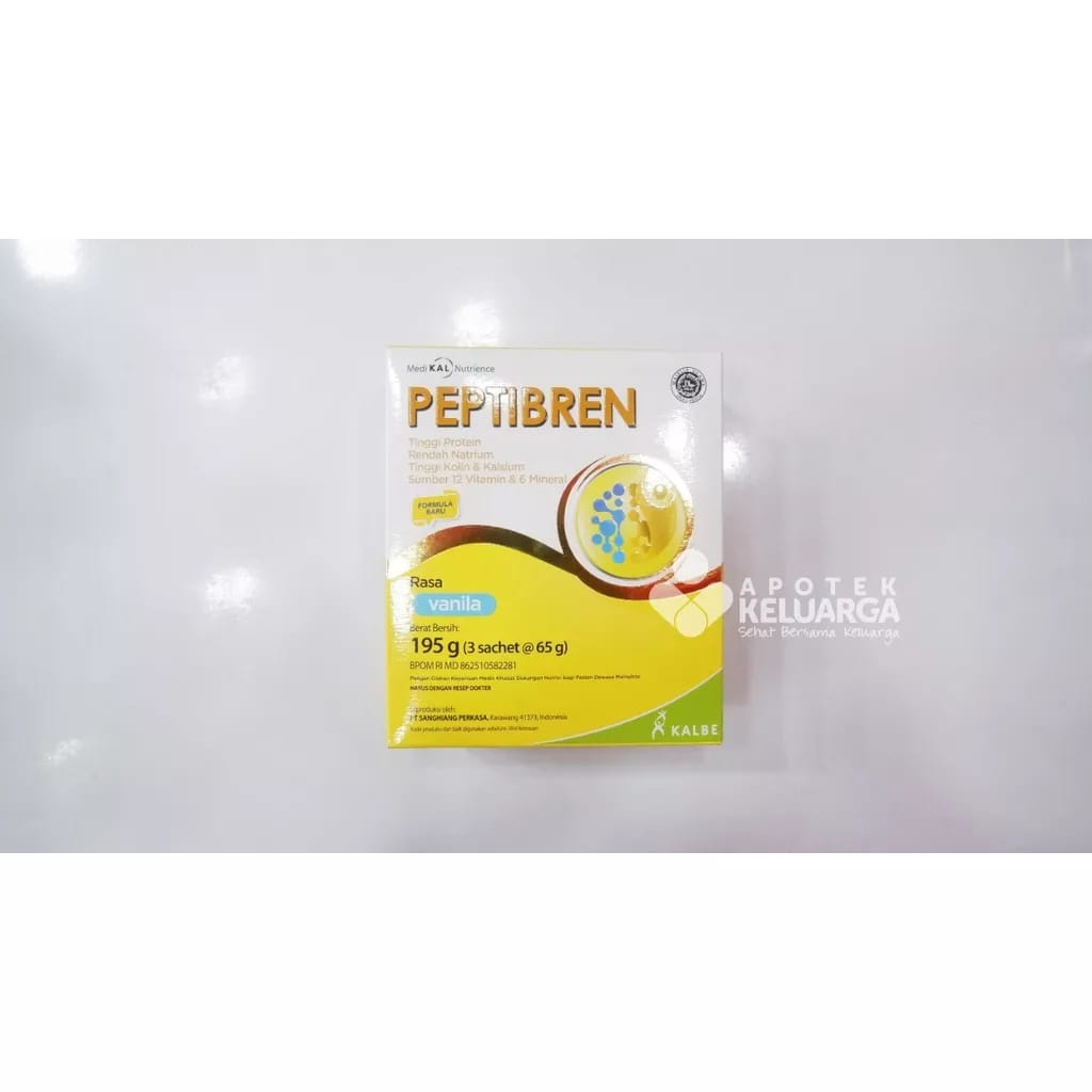 

PEPTIBREN VANILA 195 G #SUSU NUTRIRI PASIEN STROKE