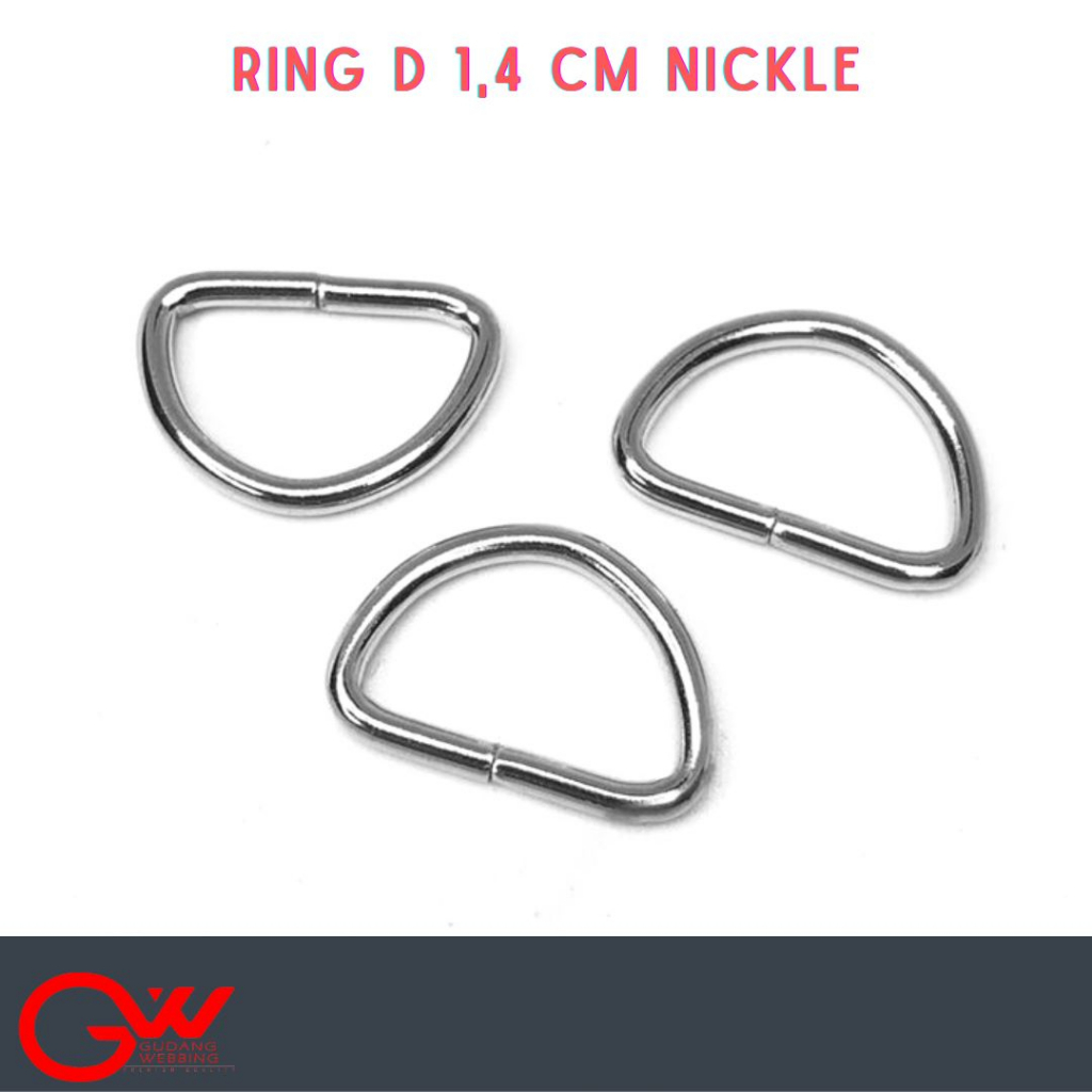 RING D BESI 1,4 CM NICKLE