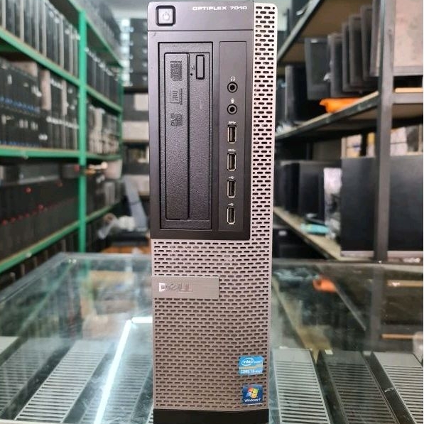 PC DELL OPTIPLEX 7010 DT CORE I5-3470 RAM 8GB HDD 500GB DVD MURAH LEBAY