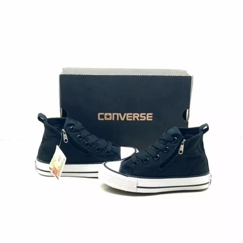 (kualitas premium) sepatu Converse anak terbaru sepatu Converse anak model sleting sepatu sneaker casual anak laki laki perempuan