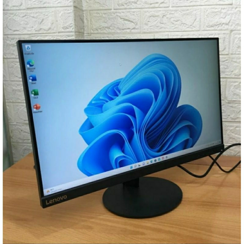 LED Monitor Lenovo D24-20 24 inc Freameless HDMI Fullhd resolusi 1920x1080 75Hz mantap