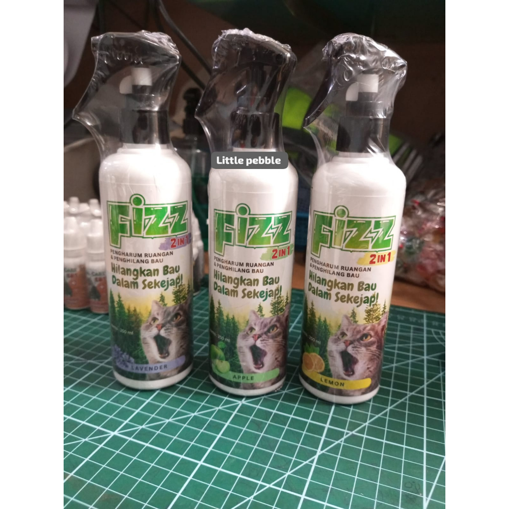 Fizz spray pengharum ruangan dan penghilang bau 250 ml dog cat kelinci